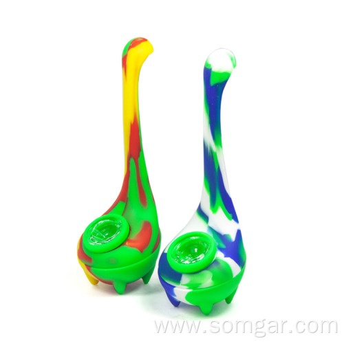 XY76HSS015 Silicone Colors Hookah pipes smoking weed Tobacco